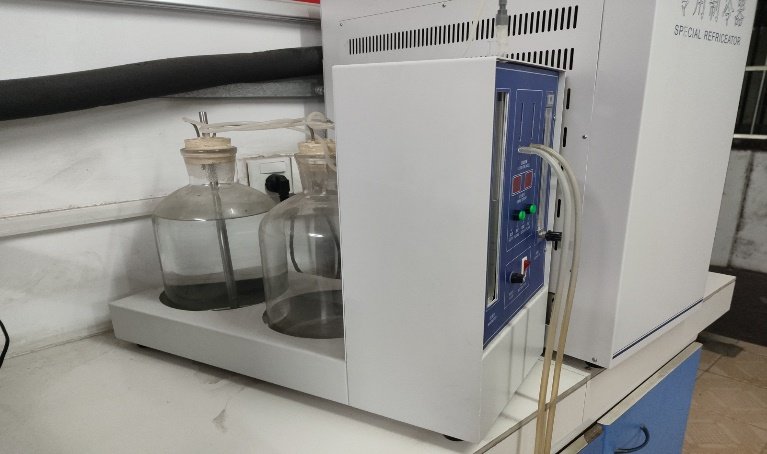 Cold filter point tester